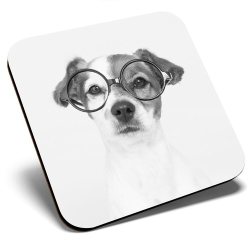 Square single coaster - square, bw
