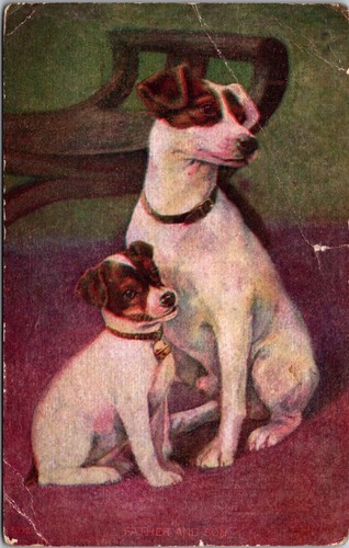 Father and son - father, russell