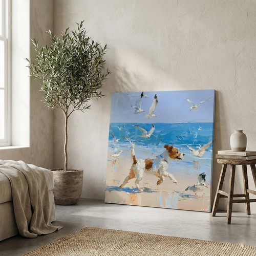 Jack russell canvas - canvas, print
