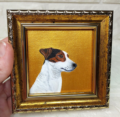 Jack russell terrier oil - russell,