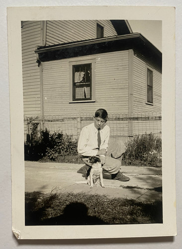 Vintage 1930s photo boy - vintage,
