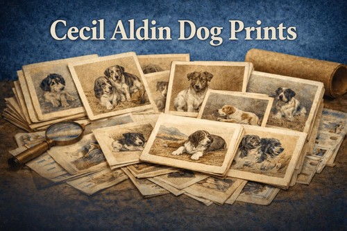 Cecil aldin dog prints - dog,